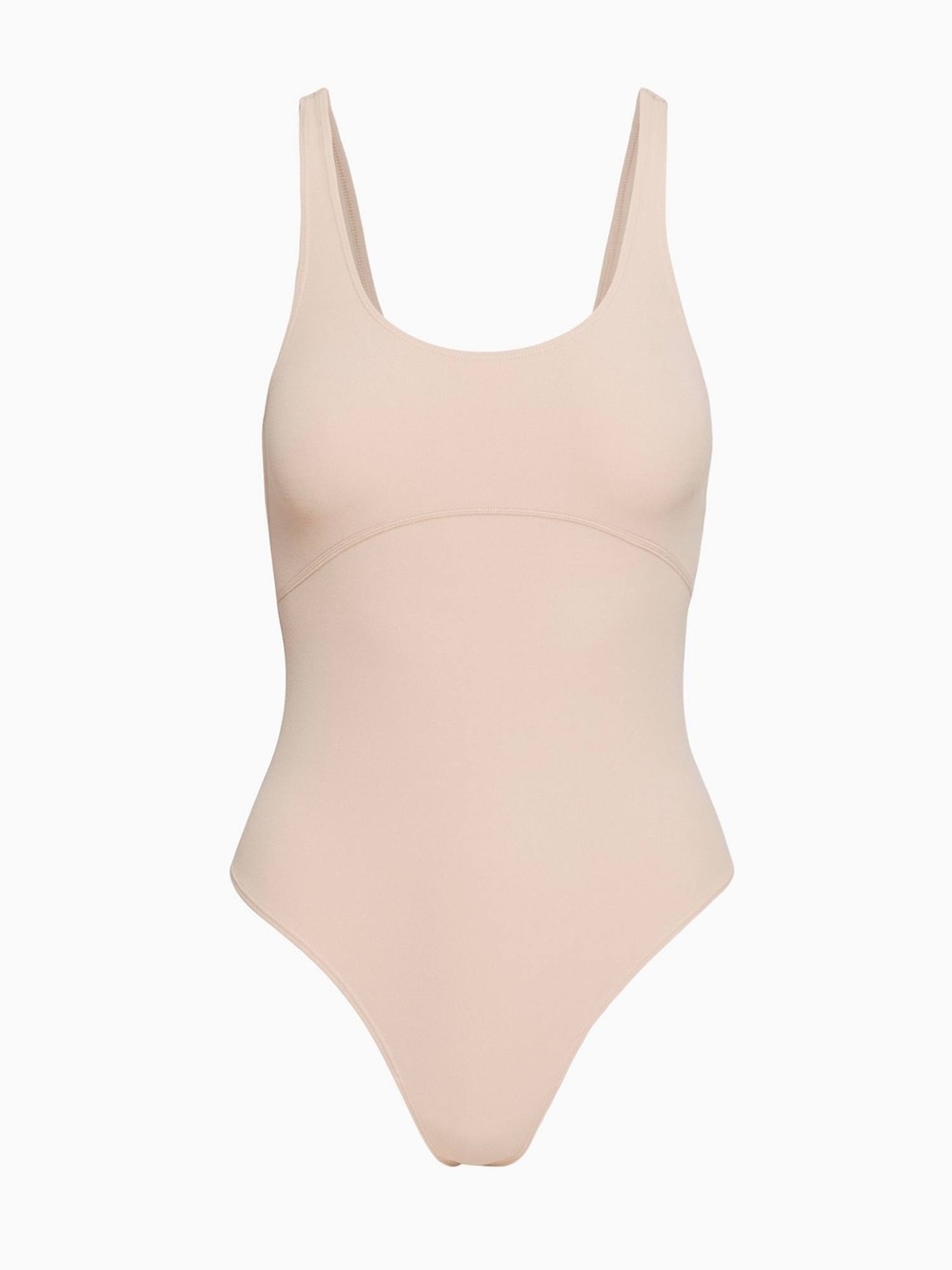 Aritzia TnAction Tna BUTTER Bound Bodysuit - Barely Blush Pink Scoop Tank